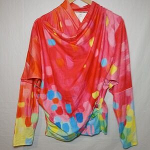 Multi Color Wrap Blouse Size Small Exclusive ❤️ Exclusive❤️ Exclusive Brand‎